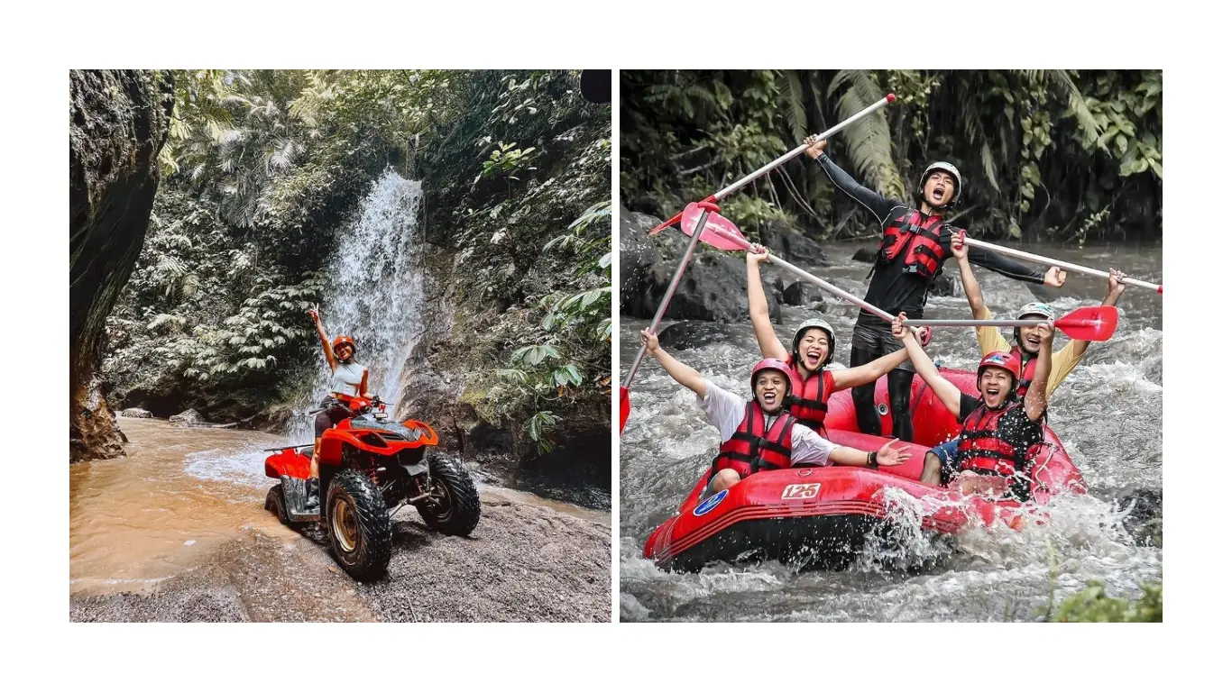 Bali ATV Adventure and Ayung River Rafting